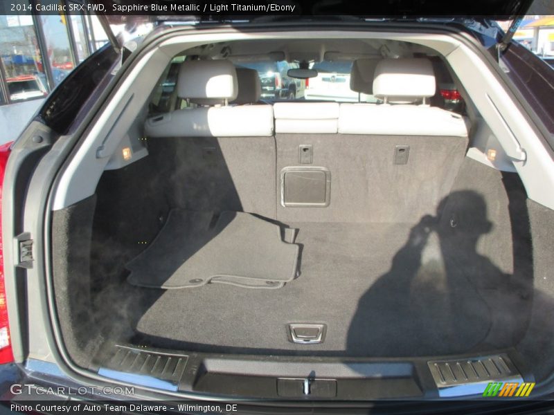 Sapphire Blue Metallic / Light Titanium/Ebony 2014 Cadillac SRX FWD