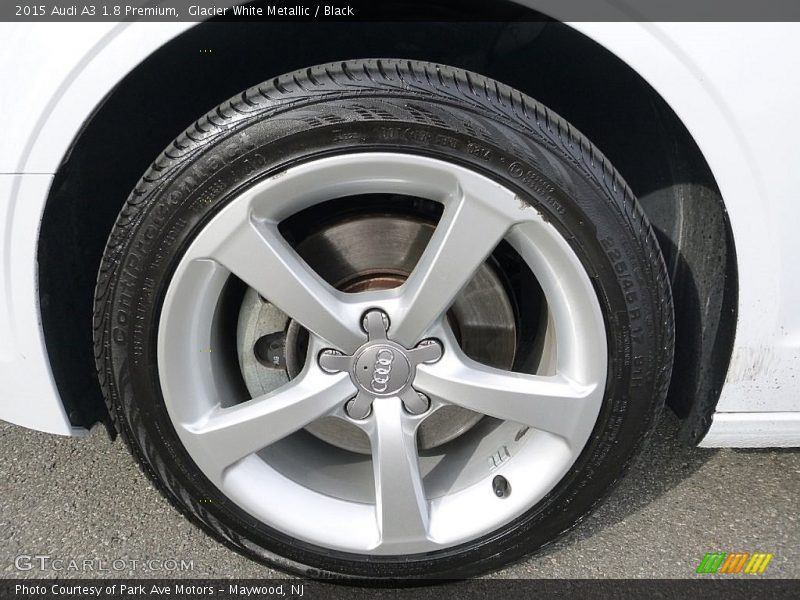 Glacier White Metallic / Black 2015 Audi A3 1.8 Premium