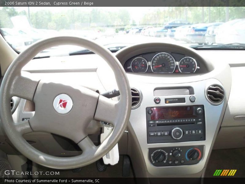 Cypress Green / Beige 2006 Saturn ION 2 Sedan
