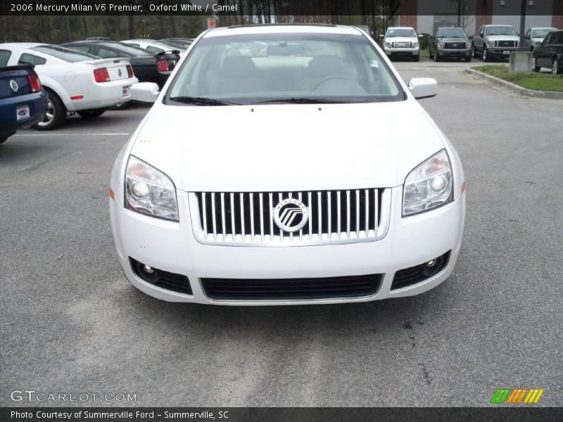Oxford White / Camel 2006 Mercury Milan V6 Premier