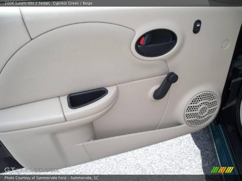 Cypress Green / Beige 2006 Saturn ION 2 Sedan