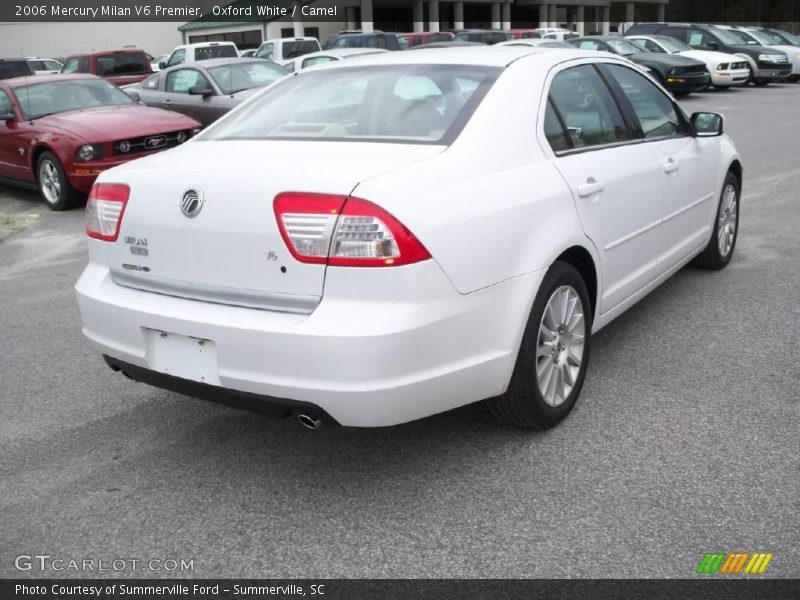 Oxford White / Camel 2006 Mercury Milan V6 Premier