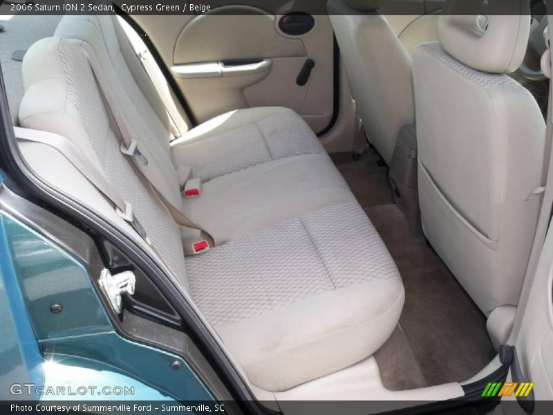 Cypress Green / Beige 2006 Saturn ION 2 Sedan