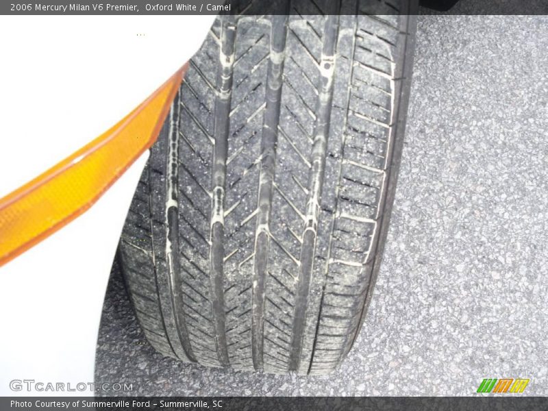 Oxford White / Camel 2006 Mercury Milan V6 Premier