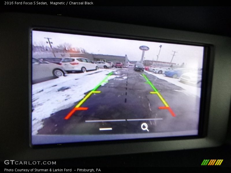 Magnetic / Charcoal Black 2016 Ford Focus S Sedan