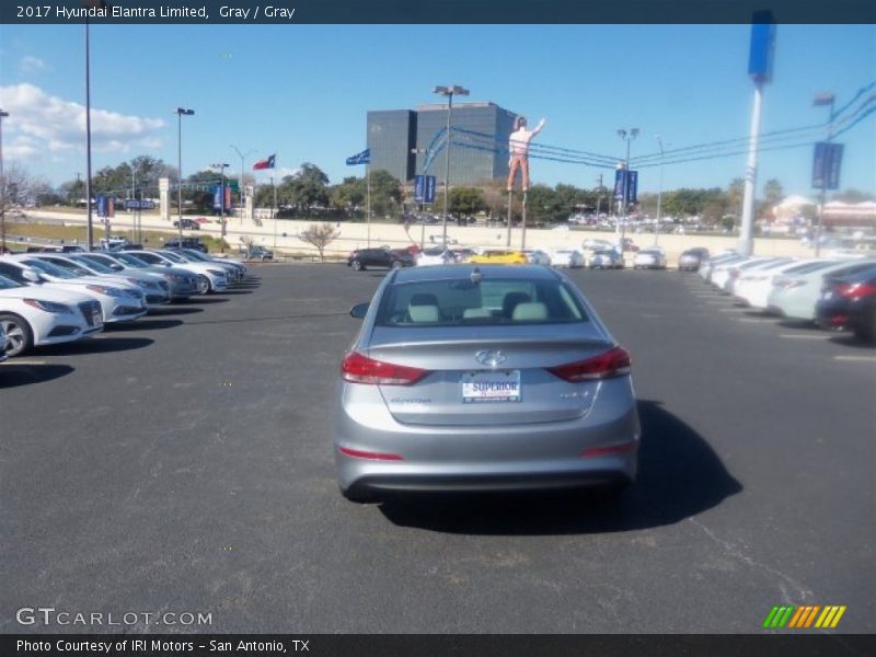 Gray / Gray 2017 Hyundai Elantra Limited