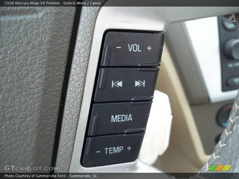 Oxford White / Camel 2006 Mercury Milan V6 Premier