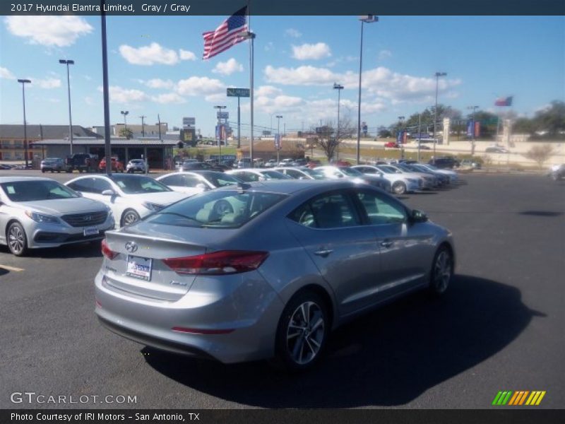 Gray / Gray 2017 Hyundai Elantra Limited