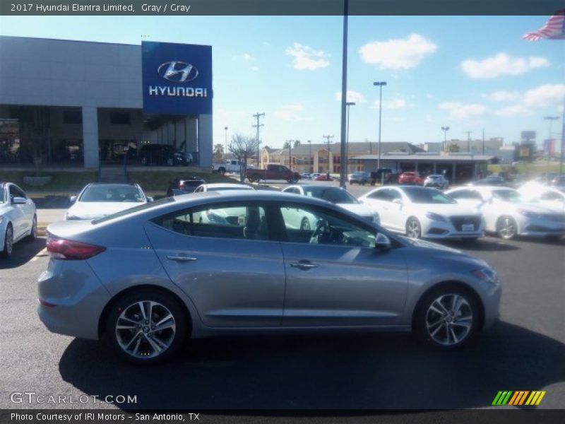 Gray / Gray 2017 Hyundai Elantra Limited