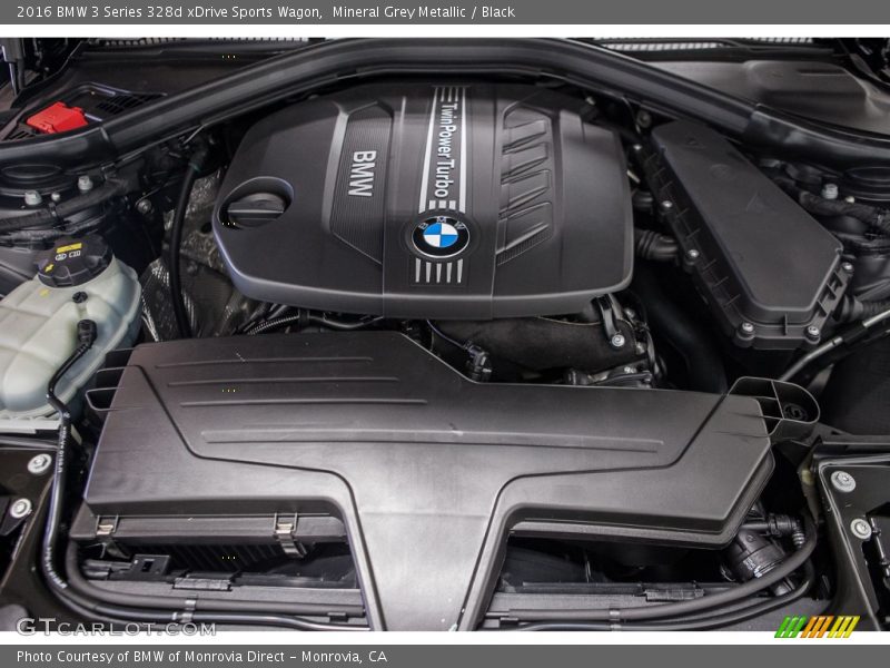  2016 3 Series 328d xDrive Sports Wagon Engine - 2.0 Liter d DI TwinPower Turbo-Diesel DOHC 16-Valve VVT 4 Cylinder