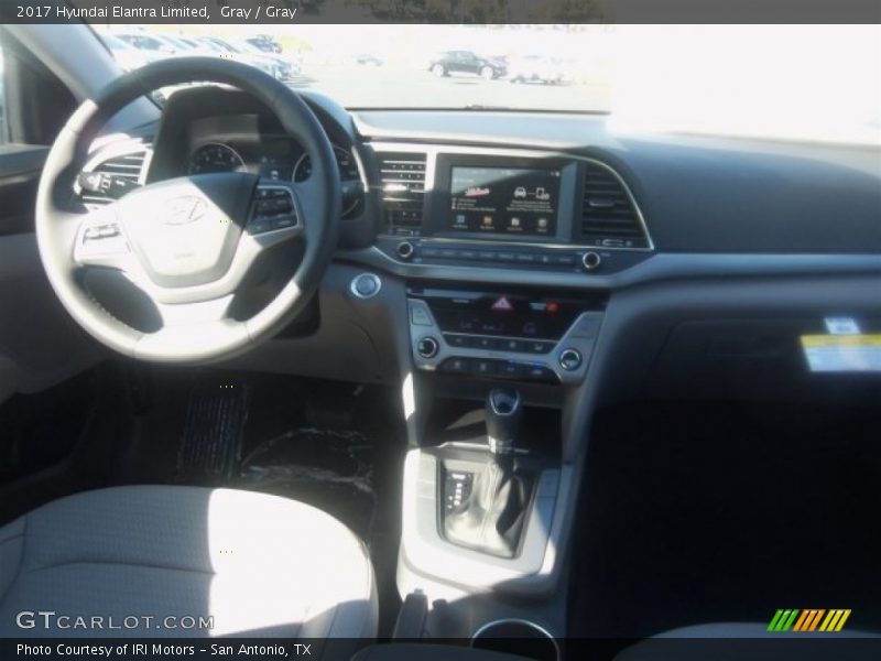 Gray / Gray 2017 Hyundai Elantra Limited