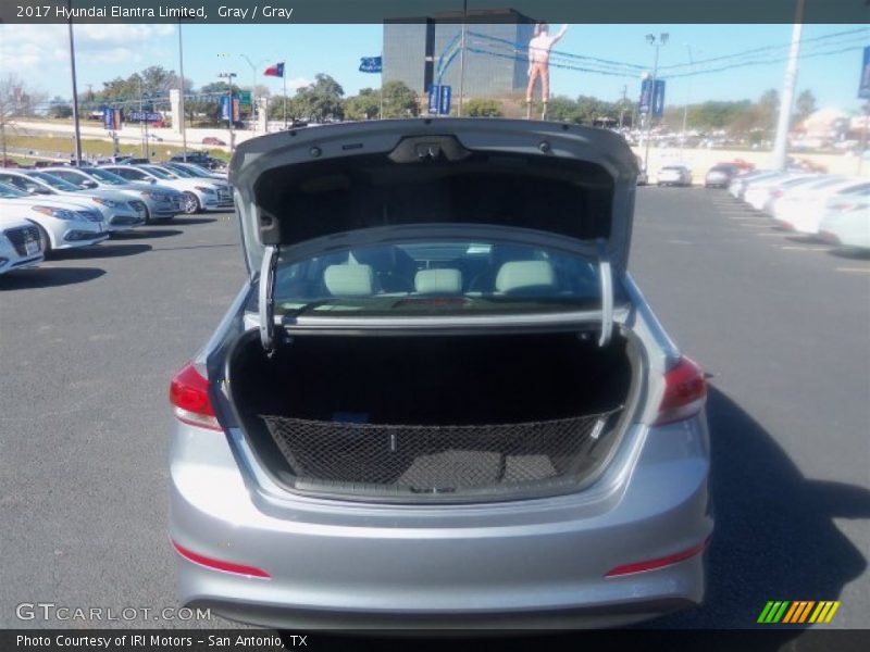 Gray / Gray 2017 Hyundai Elantra Limited