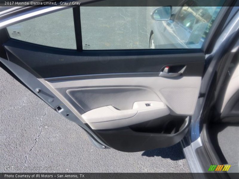 Gray / Gray 2017 Hyundai Elantra Limited