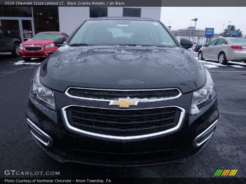 Black Granite Metallic / Jet Black 2016 Chevrolet Cruze Limited LT