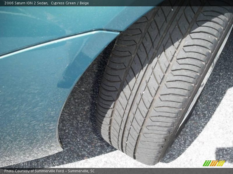 Cypress Green / Beige 2006 Saturn ION 2 Sedan