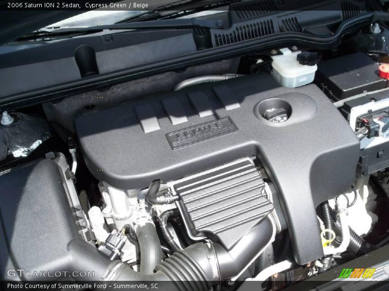 Cypress Green / Beige 2006 Saturn ION 2 Sedan