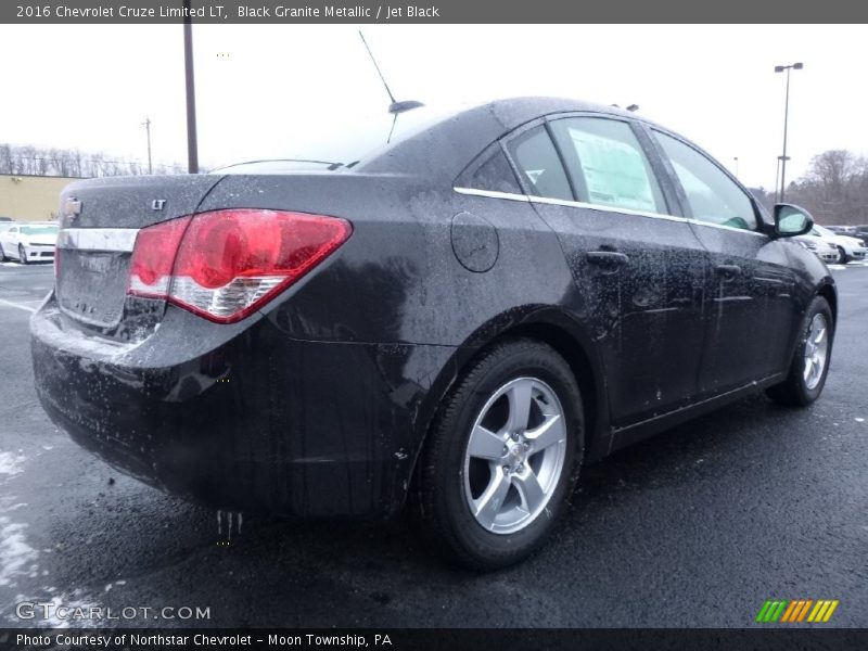 Black Granite Metallic / Jet Black 2016 Chevrolet Cruze Limited LT