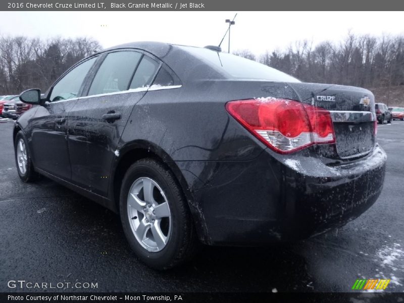 Black Granite Metallic / Jet Black 2016 Chevrolet Cruze Limited LT