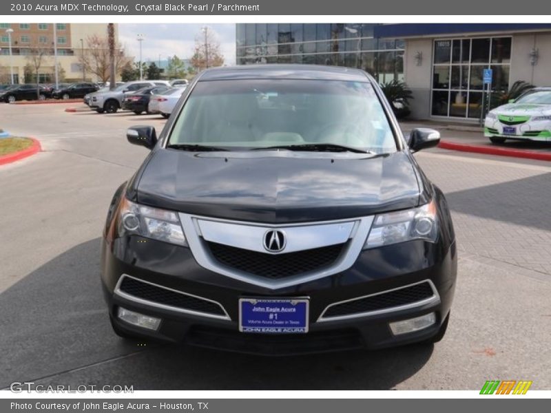 Crystal Black Pearl / Parchment 2010 Acura MDX Technology