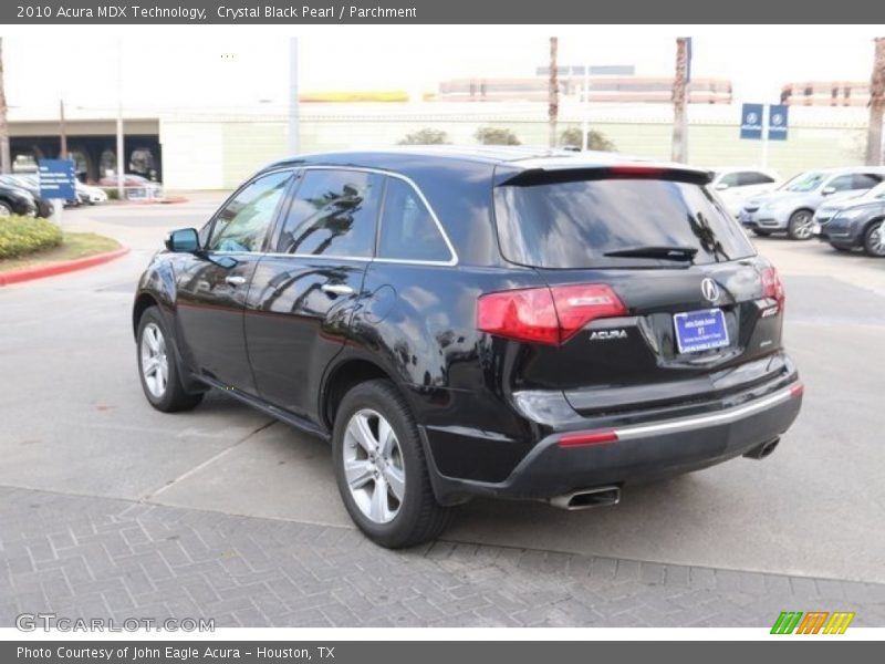 Crystal Black Pearl / Parchment 2010 Acura MDX Technology