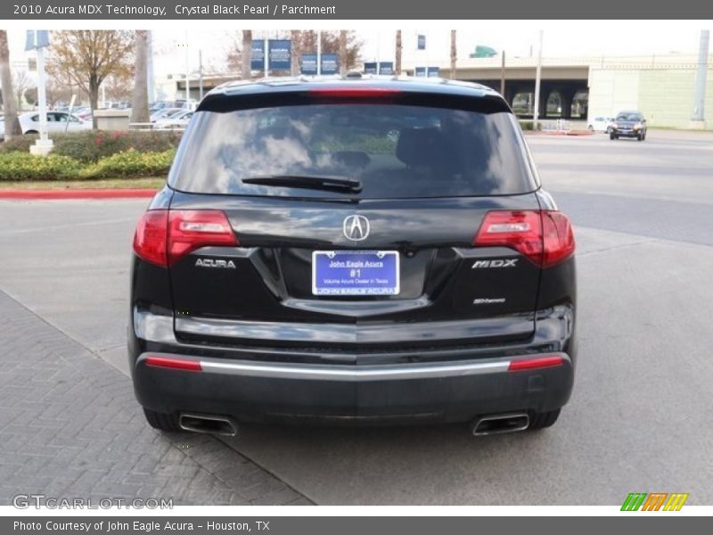 Crystal Black Pearl / Parchment 2010 Acura MDX Technology