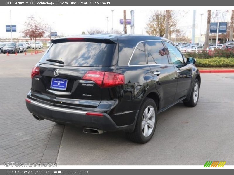 Crystal Black Pearl / Parchment 2010 Acura MDX Technology