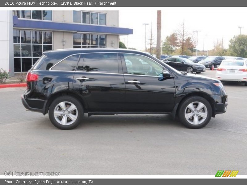 Crystal Black Pearl / Parchment 2010 Acura MDX Technology