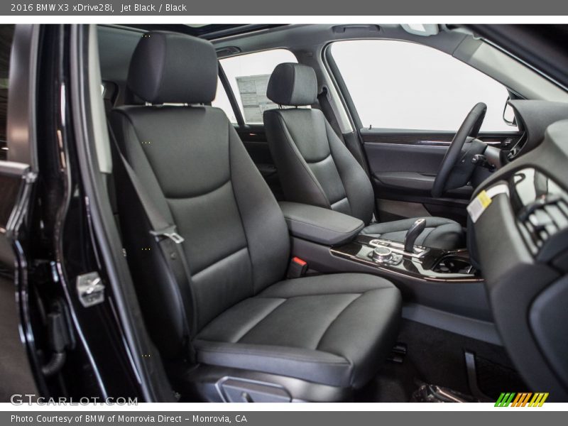 Jet Black / Black 2016 BMW X3 xDrive28i