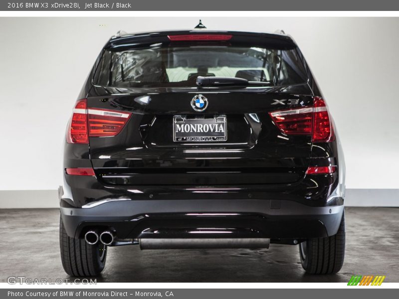 Jet Black / Black 2016 BMW X3 xDrive28i