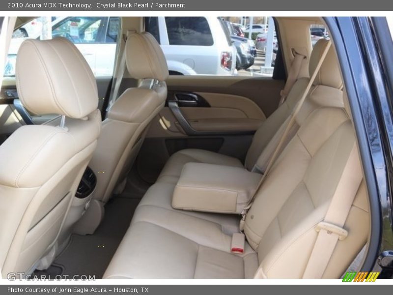 Crystal Black Pearl / Parchment 2010 Acura MDX Technology