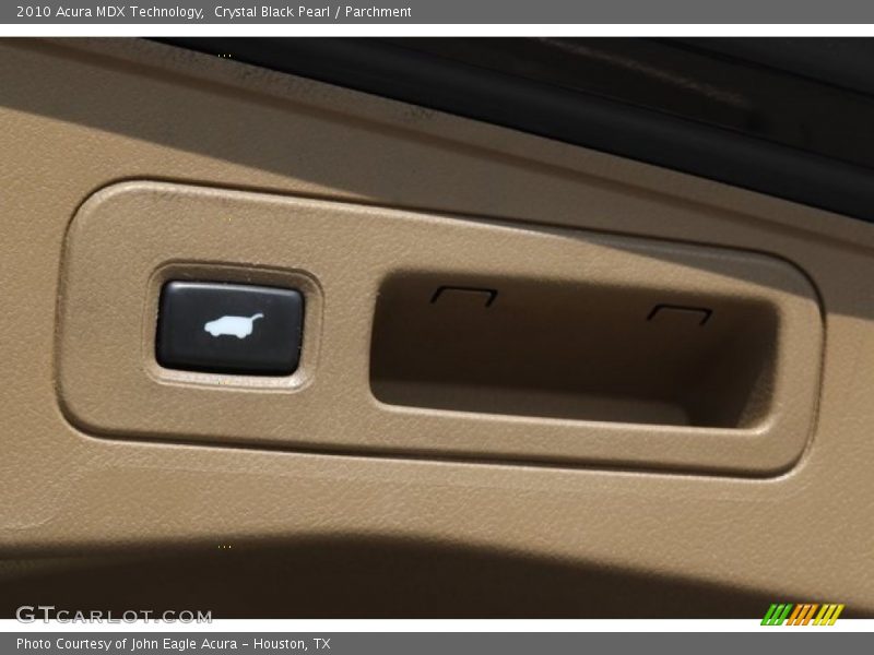 Crystal Black Pearl / Parchment 2010 Acura MDX Technology