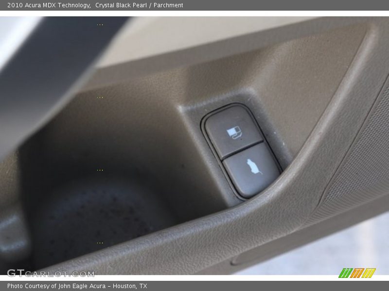 Crystal Black Pearl / Parchment 2010 Acura MDX Technology