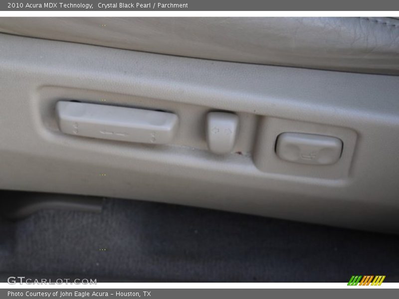 Crystal Black Pearl / Parchment 2010 Acura MDX Technology