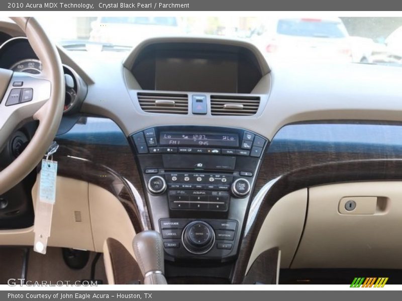 Crystal Black Pearl / Parchment 2010 Acura MDX Technology