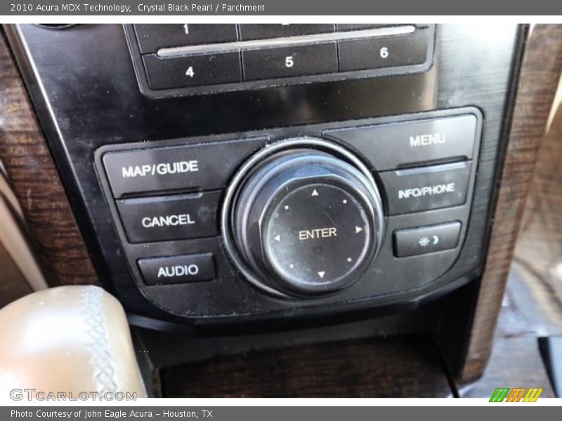 Crystal Black Pearl / Parchment 2010 Acura MDX Technology