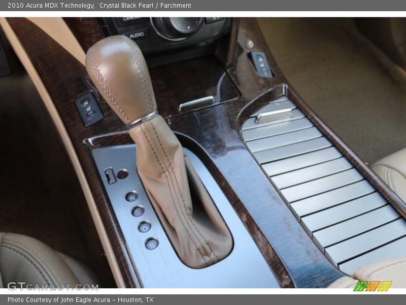 Crystal Black Pearl / Parchment 2010 Acura MDX Technology