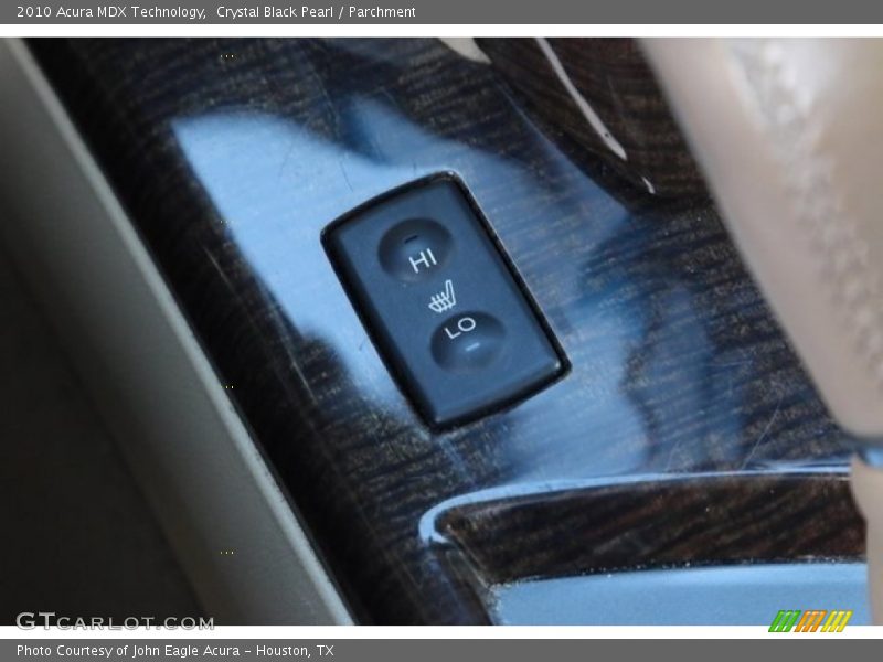Crystal Black Pearl / Parchment 2010 Acura MDX Technology