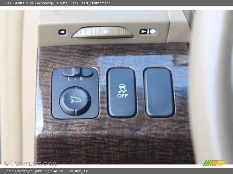 Crystal Black Pearl / Parchment 2010 Acura MDX Technology