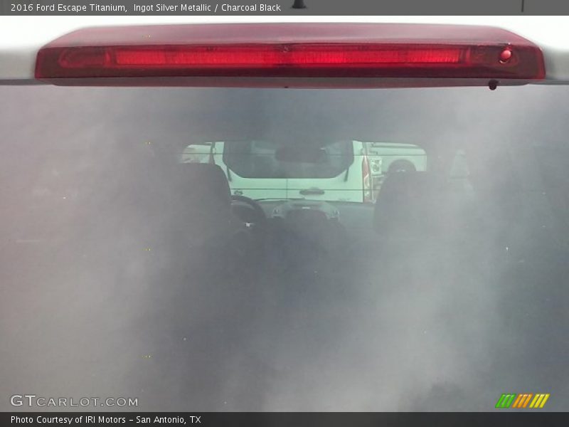 Ingot Silver Metallic / Charcoal Black 2016 Ford Escape Titanium