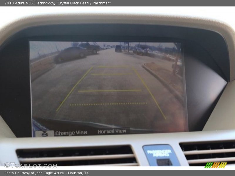 Crystal Black Pearl / Parchment 2010 Acura MDX Technology