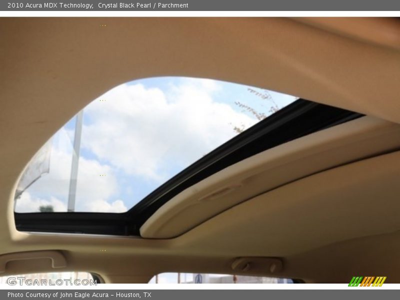 Crystal Black Pearl / Parchment 2010 Acura MDX Technology