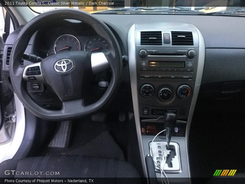 Classic Silver Metallic / Dark Charcoal 2011 Toyota Corolla S