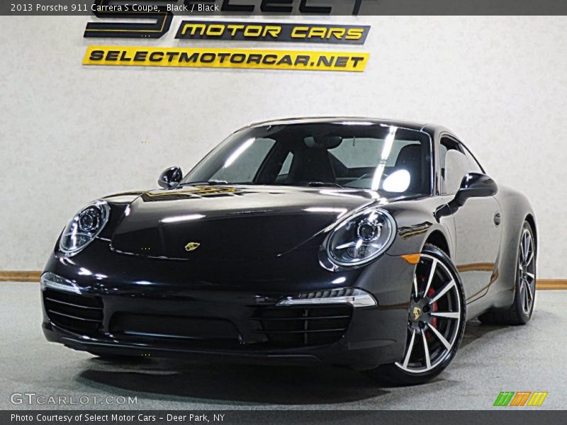 Black / Black 2013 Porsche 911 Carrera S Coupe