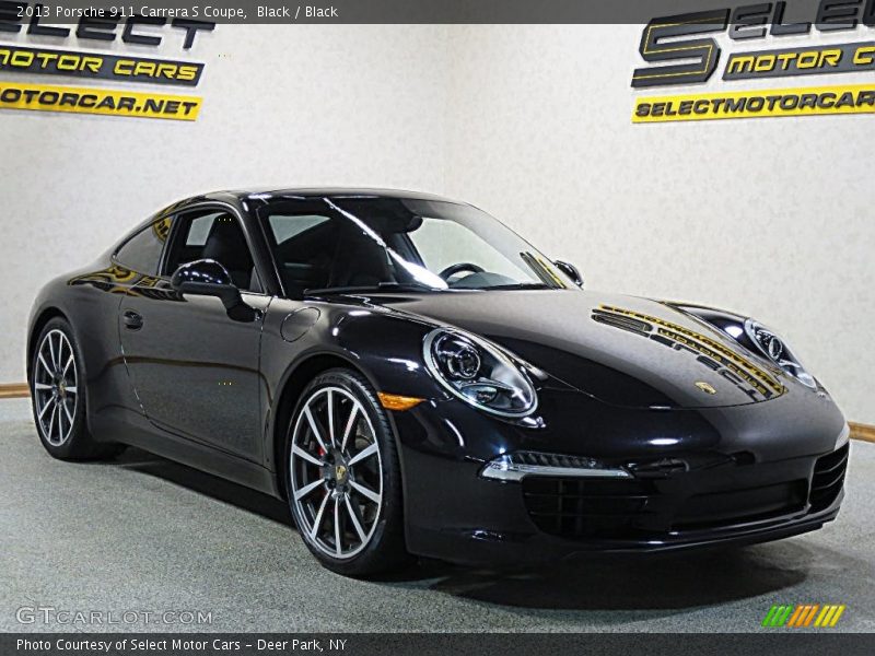 Black / Black 2013 Porsche 911 Carrera S Coupe