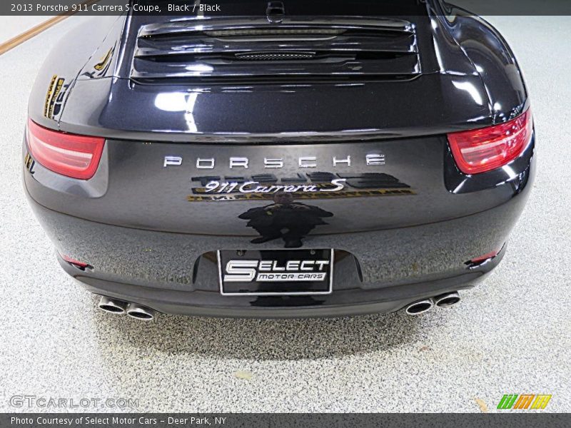 Black / Black 2013 Porsche 911 Carrera S Coupe