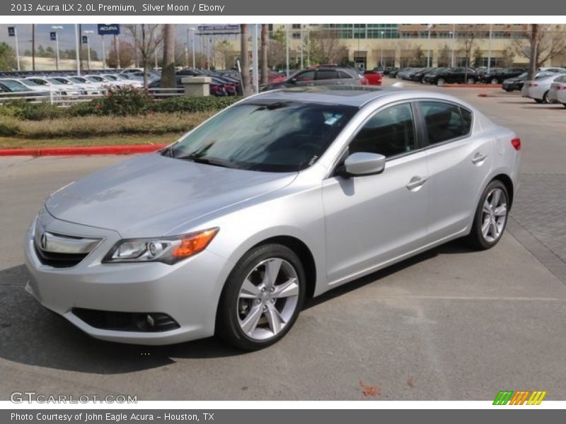Silver Moon / Ebony 2013 Acura ILX 2.0L Premium