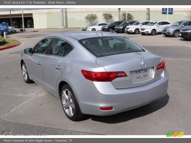 Silver Moon / Ebony 2013 Acura ILX 2.0L Premium
