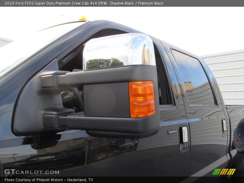 Shadow Black / Platinum Black 2016 Ford F350 Super Duty Platinum Crew Cab 4x4 DRW