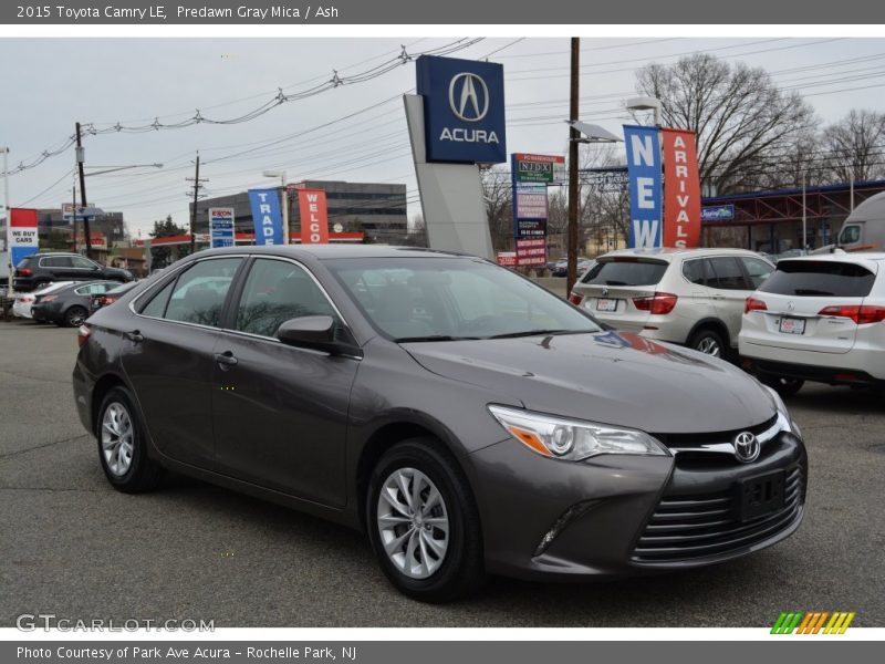 Predawn Gray Mica / Ash 2015 Toyota Camry LE