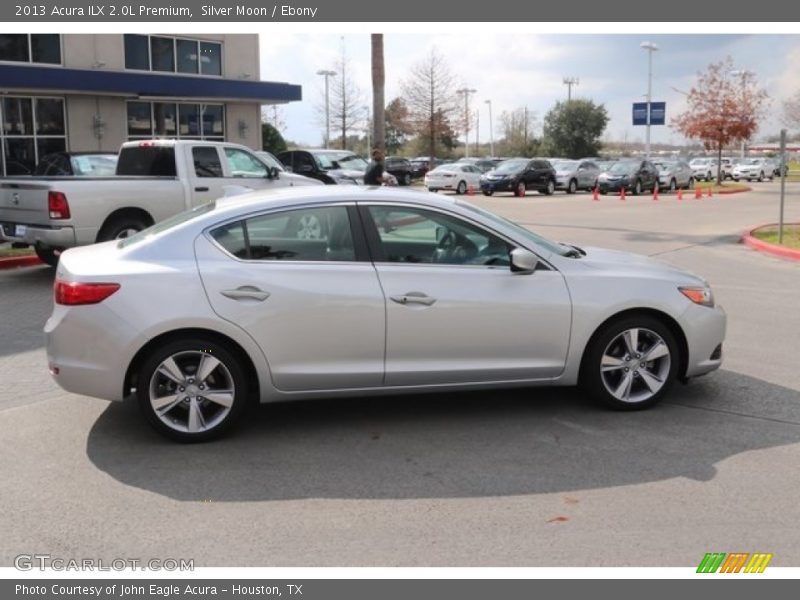 Silver Moon / Ebony 2013 Acura ILX 2.0L Premium